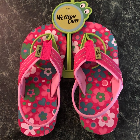 Western Chief Shoes Little Girl Flip Flops Poshmark
